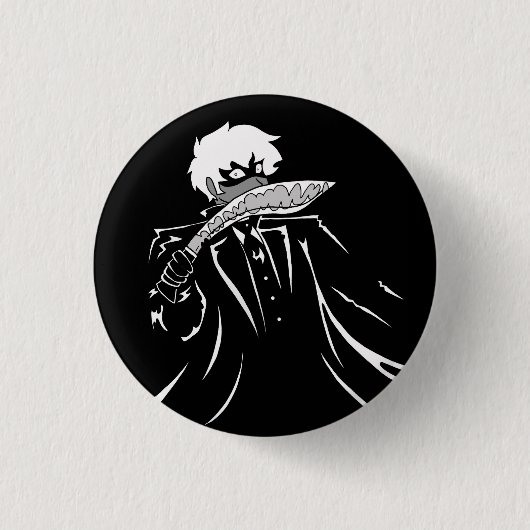 Jonathan Harker de Kukri Cryptid Button (Voorkant)