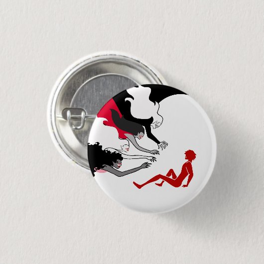 Jonathan Harker VS Castle Dracula Button (Voorkant /achterkant)