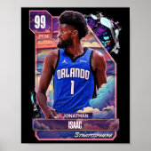 Jonathan Isaac 99 Dark Kaart HD Poster (Voorkant)