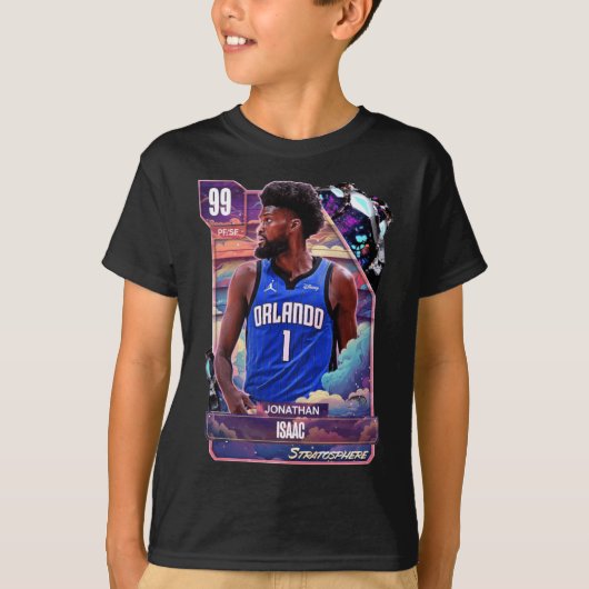 Jonathan Isaac 99 Dark Kaart HD T-shirt (Voorkant)