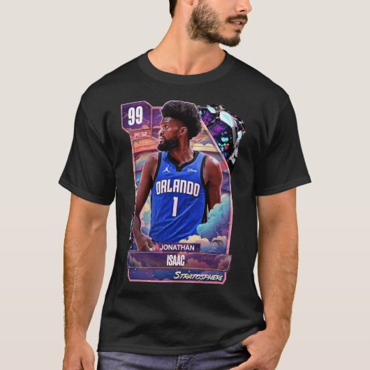 Jonathan Isaac 99 Dark Kaart HD T-shirt (Voorkant)