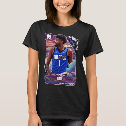 Jonathan Isaac 99 Dark Kaart HD T-shirt (Voorkant)