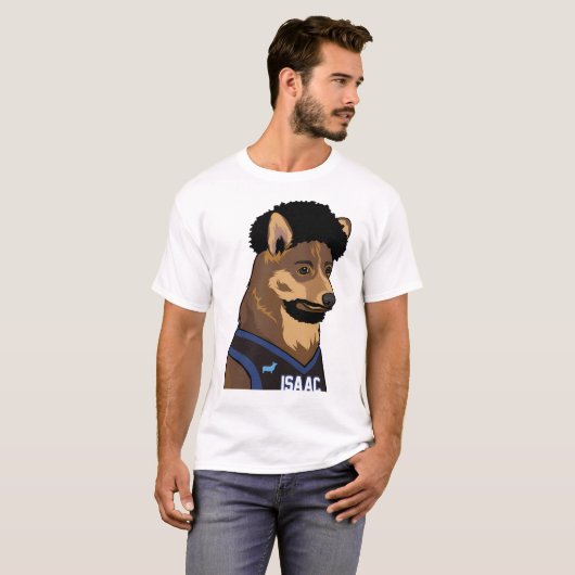 Jonathan Isaac Corgi T-shirt (Voorkant volledig)