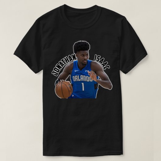 Jonathan Isaac T-shirt en Magnets Long T Shirt (Design voorkant)