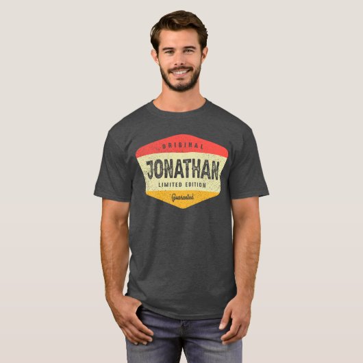 Jonathan Persoonlijke naam - Jonathan T-shirt (Voorkant volledig)