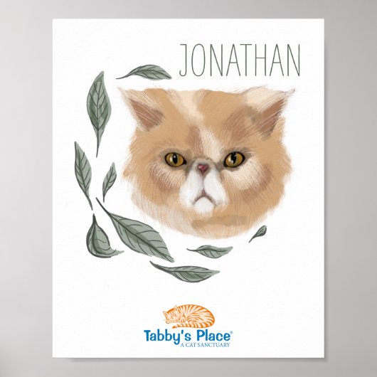 Jonathan Portrait Poster (Voorkant)