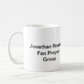 Jonathan Roumie Fan Prayer Group Koffiemok (Links)