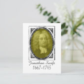 Jonathan Swift Briefkaart (Staand voorkant)