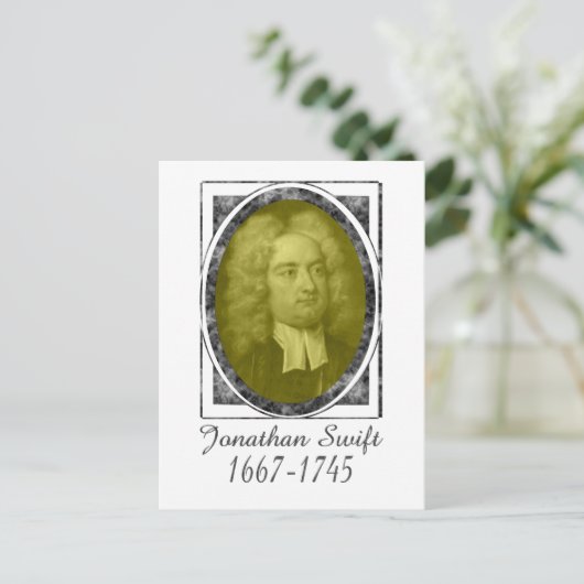 Jonathan Swift Briefkaart (Staand voorkant)