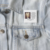 Jonathan Swift Bulk of Natives Odious Vermin Earth Vierkante Button 5,1 Cm (In situ)