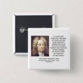 Jonathan Swift Bulk of Natives Odious Vermin Earth Vierkante Button 5,1 Cm (Voorkant /achterkant)