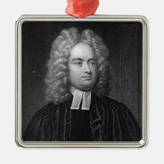 Jonathan Swift Metalen Ornament (Voorkant)