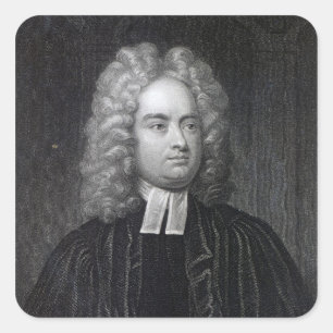 Jonathan Swift Vierkante Sticker