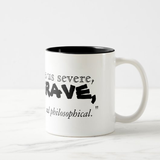 Jonathan Swift's citaat over koffie - Mok (Rechts)