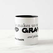 Jonathan Swift's citaat over koffie - Mok (Center)