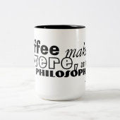 Jonathan Swift's citaat over koffie Mok 2 (Center)