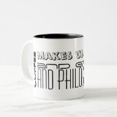 Jonathan Swift's citaat over koffie Mok 3 (Voorkant links)