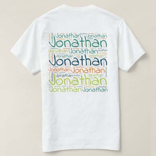 Jonathan T-shirt (Design achterkant)