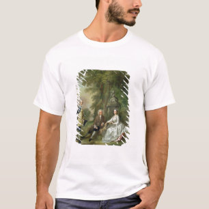 Jonathan Tyers (d.1767) en zijn dochter, Elizabet T-shirt