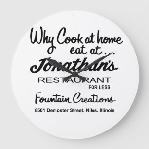 Jonathan's Restaurant, Niles, IL Grote Klok