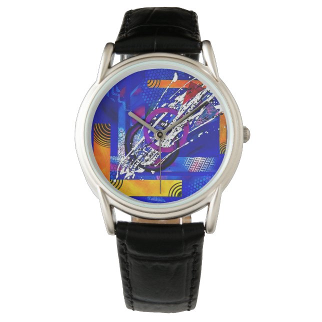 JONCTIE van Christèle Chabrette Horloge (Voorkant)