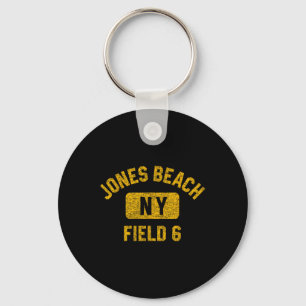 Jones Beach Field 6 NY Gym Stijl Verdrietig Amber Sleutelhanger