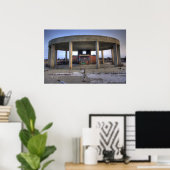Jones Beach Gazebo Poster (Thuiskantoor)