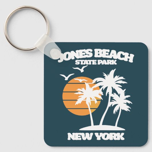 Jones Beach Long Island, Verenigde Staten Sleutelhanger (Voorkant)