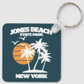 Jones Beach Long Island, Verenigde Staten Sleutelhanger (Achterkant)