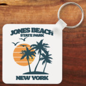Jones Beach Long Island, Verenigde Staten Sleutelhanger (Achterkant)