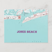 Jones Beach New York Briefkaart (Voorkant)