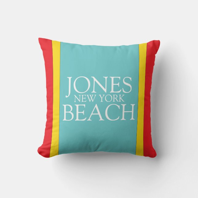 Jones Beach New York Kussen (Voorkant)