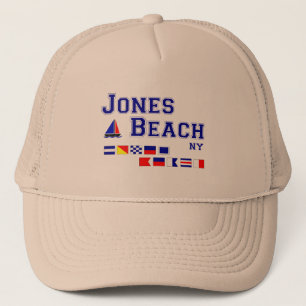 Jones Beach NY Signal Flags Trucker Pet
