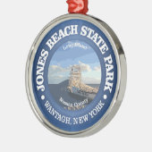 Jones Beach SP Metalen Ornament (Links)