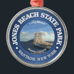Jones Beach SP Metalen Ornament<br><div class="desc">Jones Beach State Park, Long Island, NY.</div>