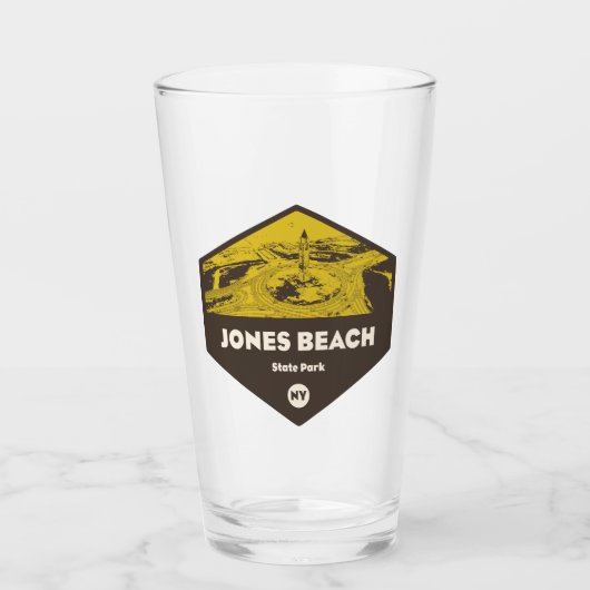 Jones Beach State Park New York Glas (Voorkant)