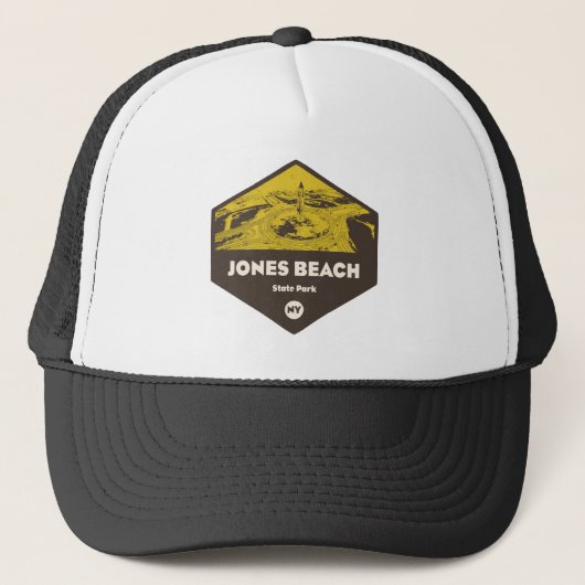 Jones Beach State Park New York Trucker Pet (Voorkant)