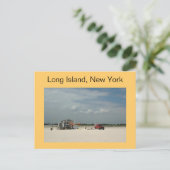 Jones Beach Umbrella Stand Briefkaart (Staand voorkant)