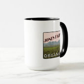 Jones Boerderijen Organics Coffee Mok (Voorkant rechts)