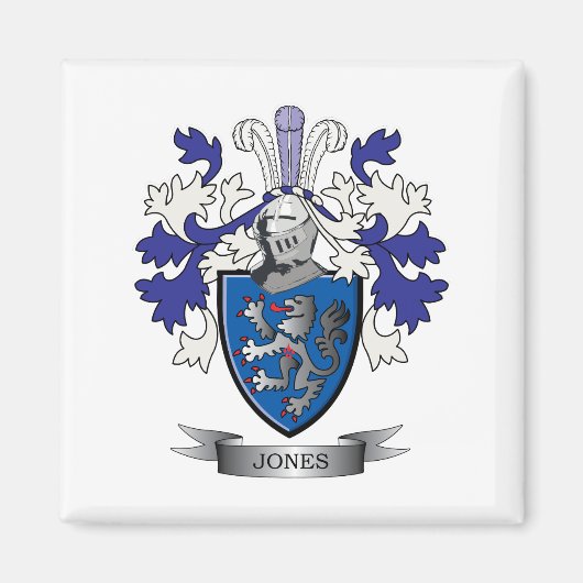 Jones Coat of Arms Magneet (Voorkant)