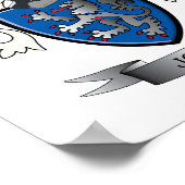 Jones Coat of Arms Poster (Hoek)