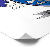 Jones Coat of Arms Poster (Hoek)