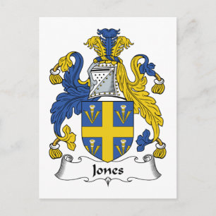 Jones Family Crest Briefkaart