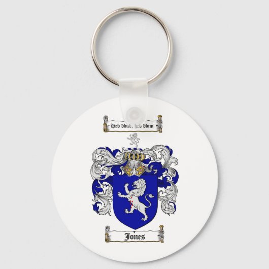 JONES FAMILY CREST - JONES COAT WAPENS SLEUTELHANGER (Voorkant)