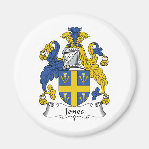 Jones Family Crest Magneet