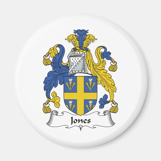 Jones Family Crest Magneet (Voorkant)