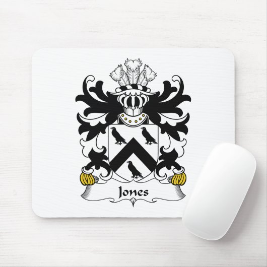 Jones Family Crest Muismat (Met muis)