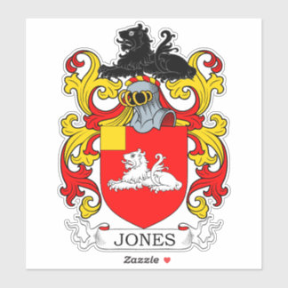 Jones Family Crest Sticker