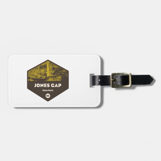 Jones Gap State Park South Carolina Bagagelabel (Voorkant horizontaal)