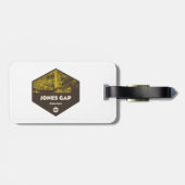Jones Gap State Park South Carolina Bagagelabel (Achterkant horizontaal)